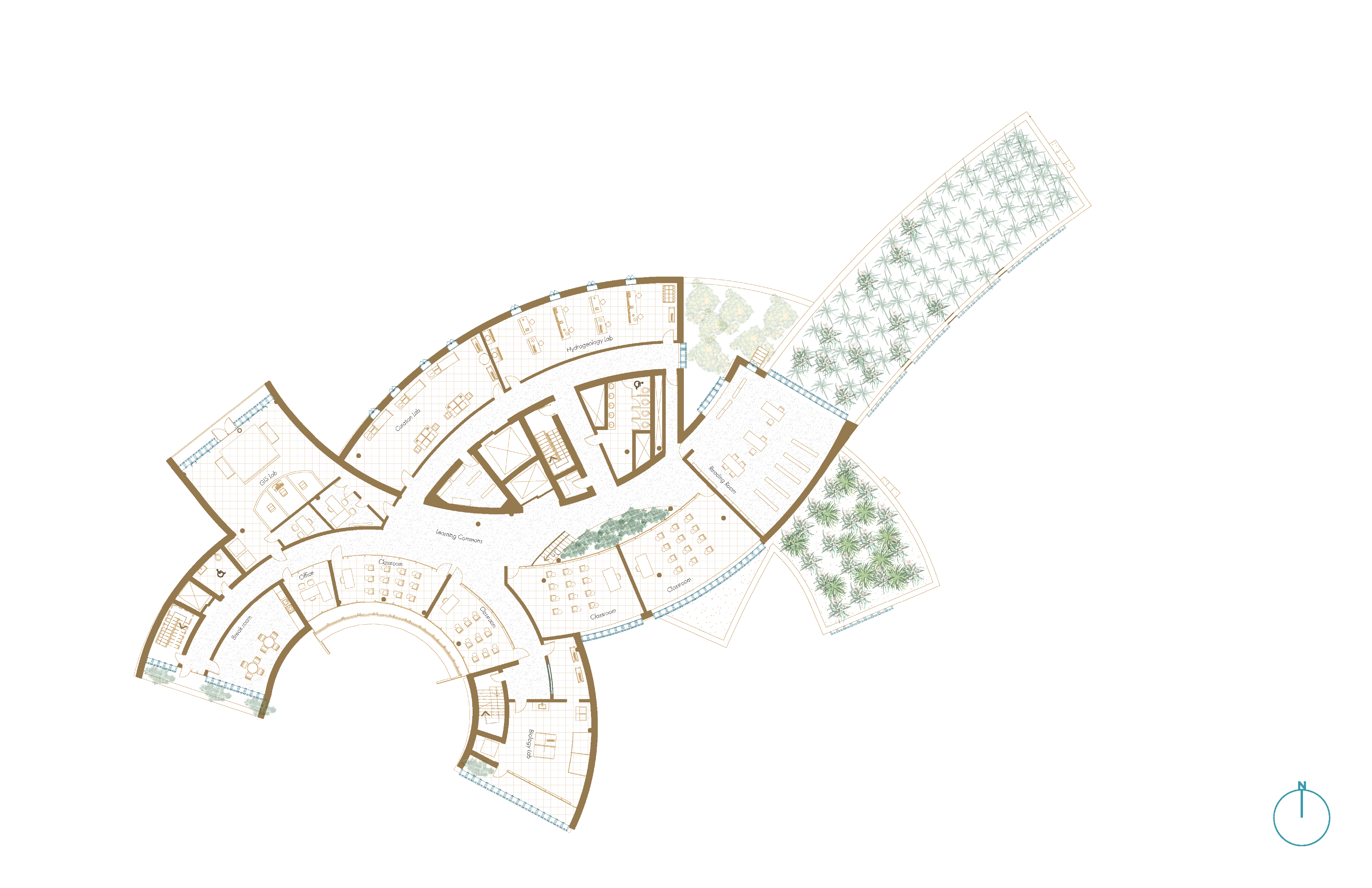 Cenote Research Institute Floor Plan 2
